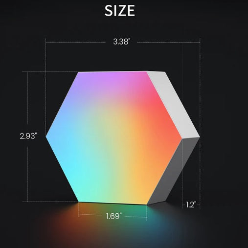 LIFE SMART Cololight RGB Hexagon Light Pro Kit 3PCS LIFE SMART Cololight RGB Hexagon Light Pro Kit 3PCS